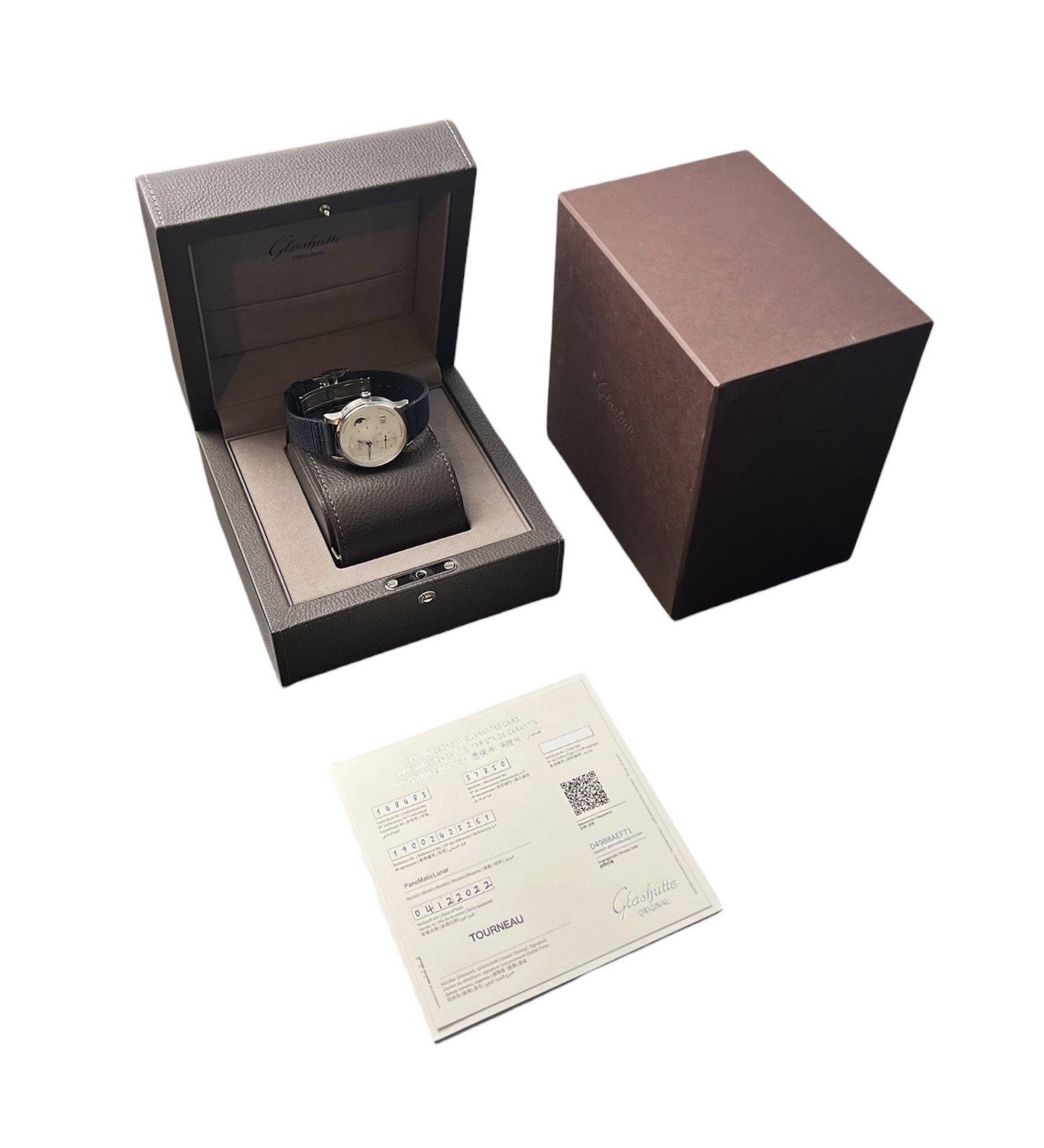 Glashutte Silver Dial Stainless Steel 40mm Automatic Mens Watch 1-90-02-42-32-64