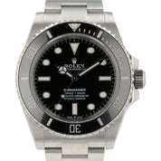 Rolex Submariner No-Date Black Dial Stainless Steel 41mm Automatic Mens 124060