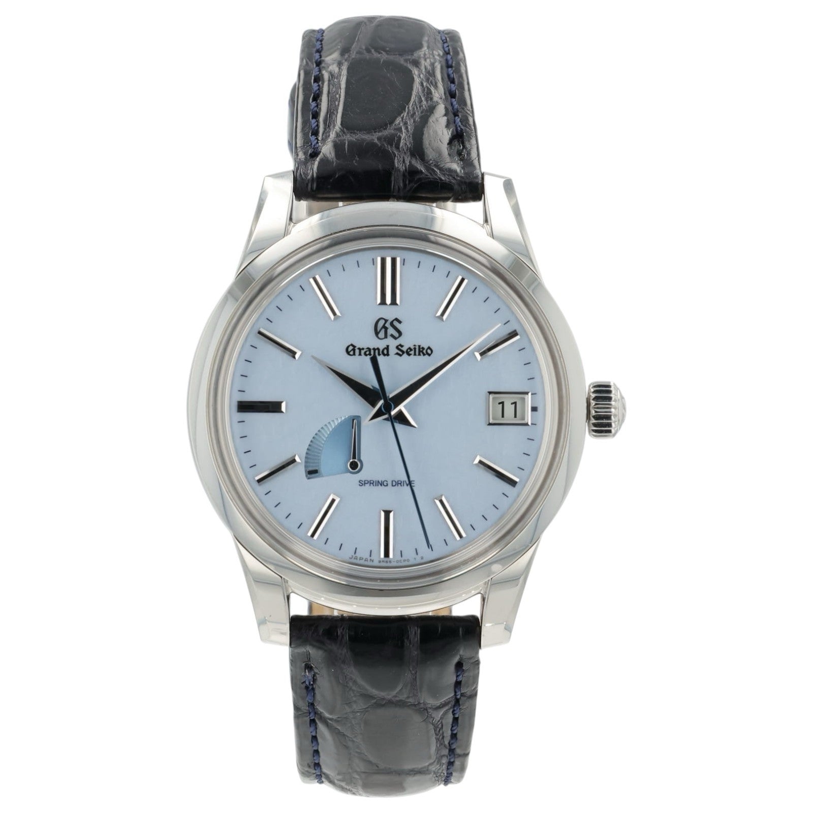 Grand Seiko Elegance Skyflake Blue Dial Steel 40mm Automatic Men’s Watch SBGA407