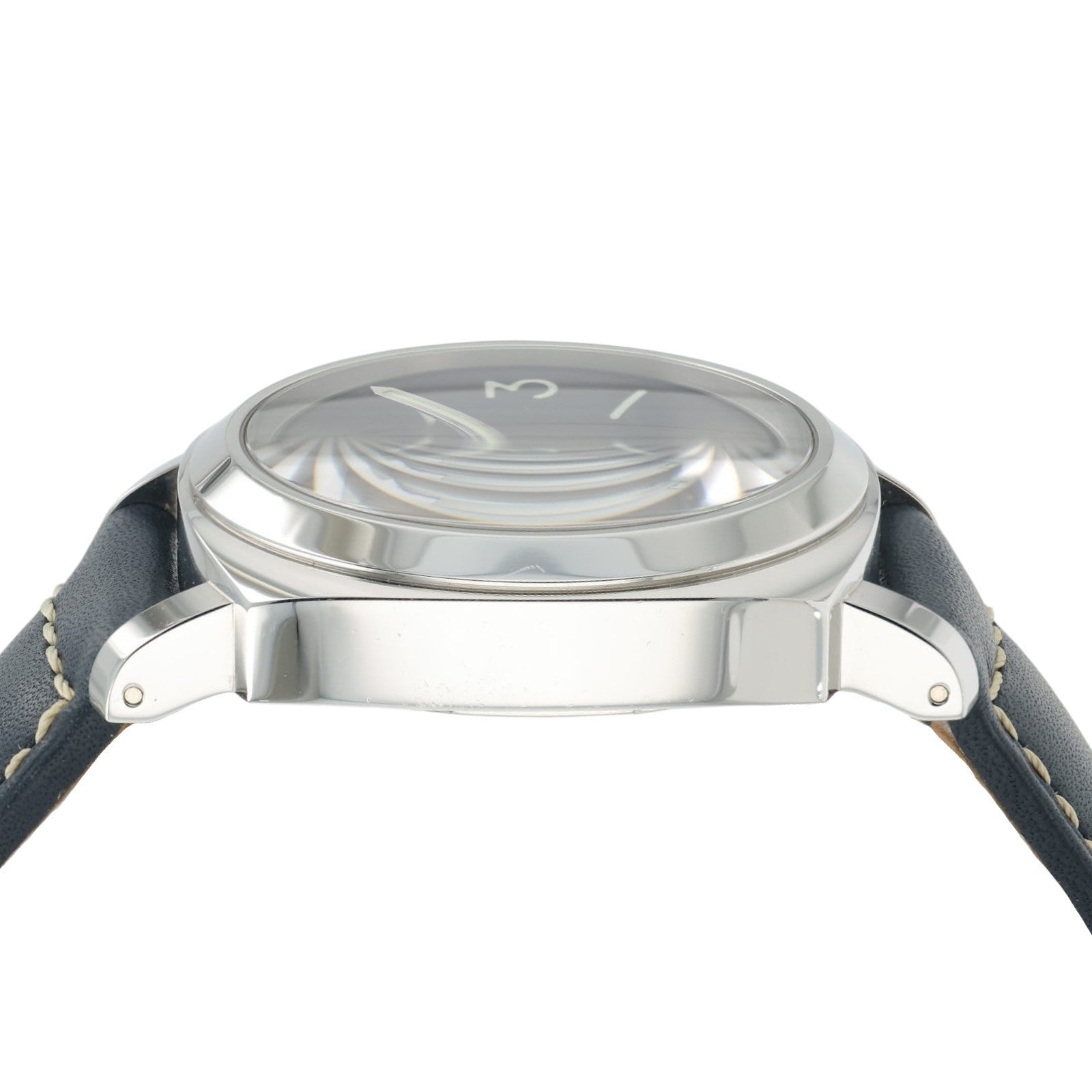 Panerai Luminor Blue Dial Stainless Steel 44mm Manual Wind Mens Watch PAM1085