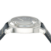 Panerai Luminor Blue Dial Stainless Steel 44mm Manual Wind Mens Watch PAM1085
