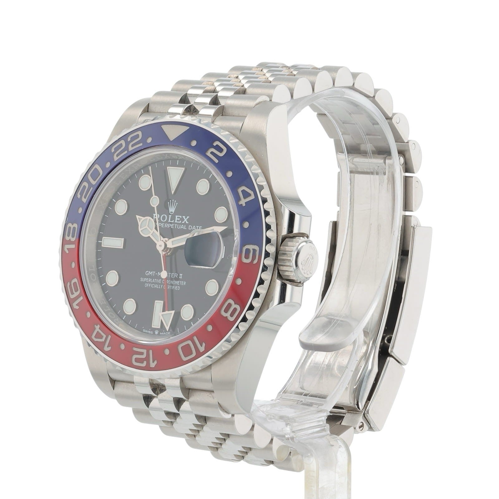 Rolex Pepsi GMT-Master II Stainless Steel Black Dial 40mm Automatic 126710BLRO