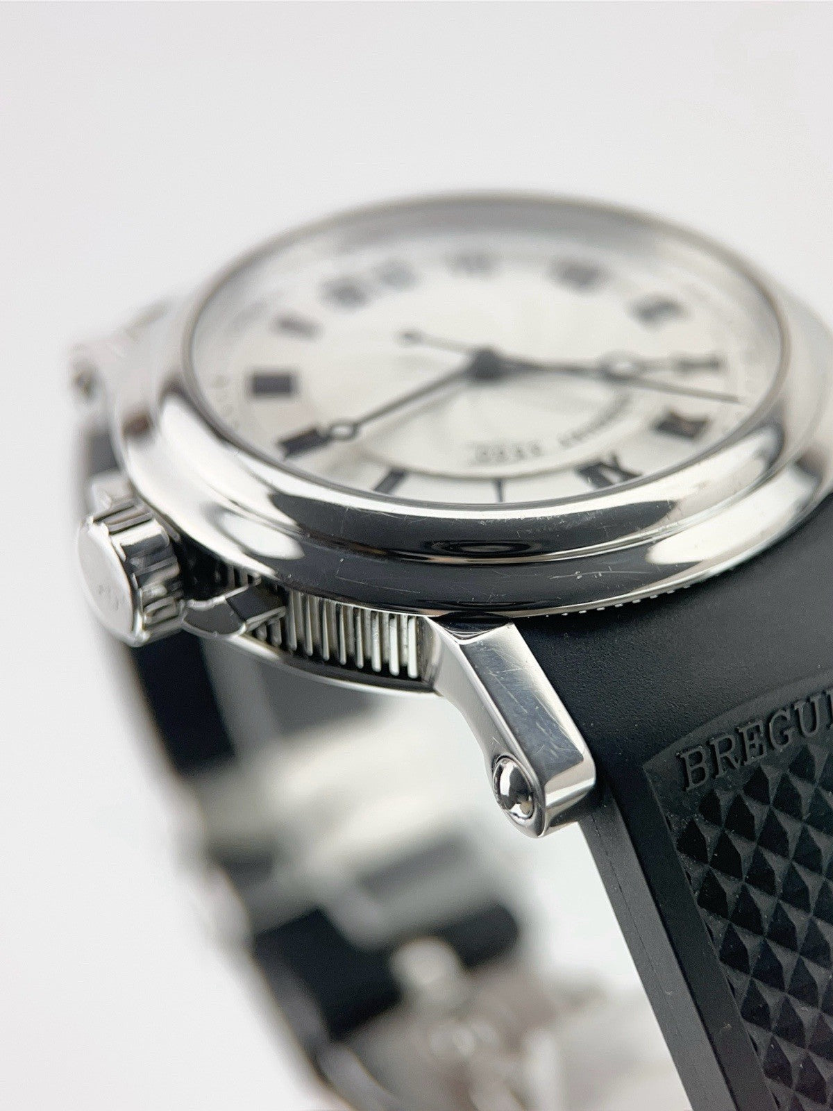 Breguet Marine Stainless Steel Silver Dial 39mm Automatic Men's Watch 5817