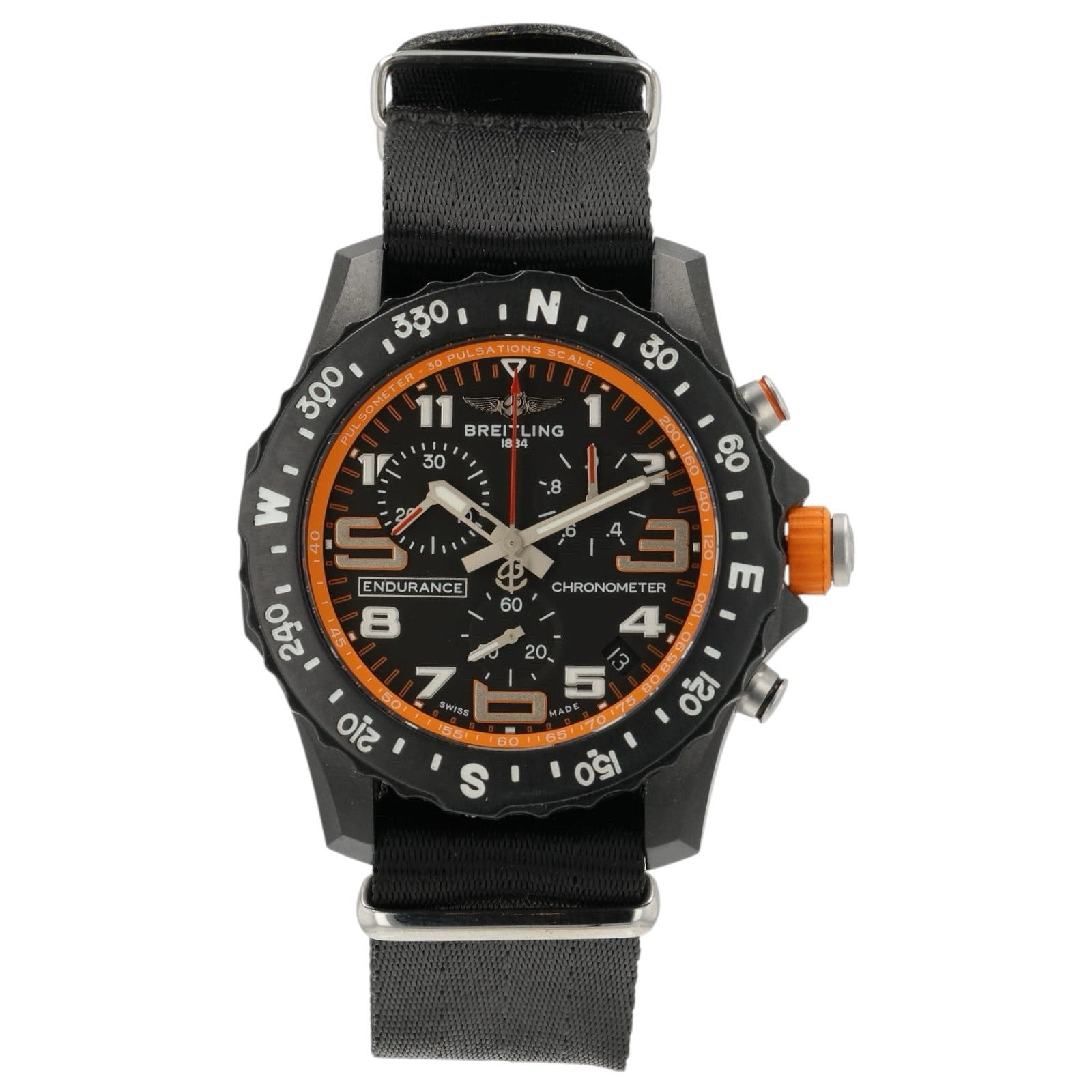 Breitling Endurance Black Dial Breitlight Case 44mm Quartz Men’s Watch X82310