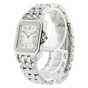 Cartier Panthere De Cartier Medium White Dial Quartz Women's Watch W4PN0008