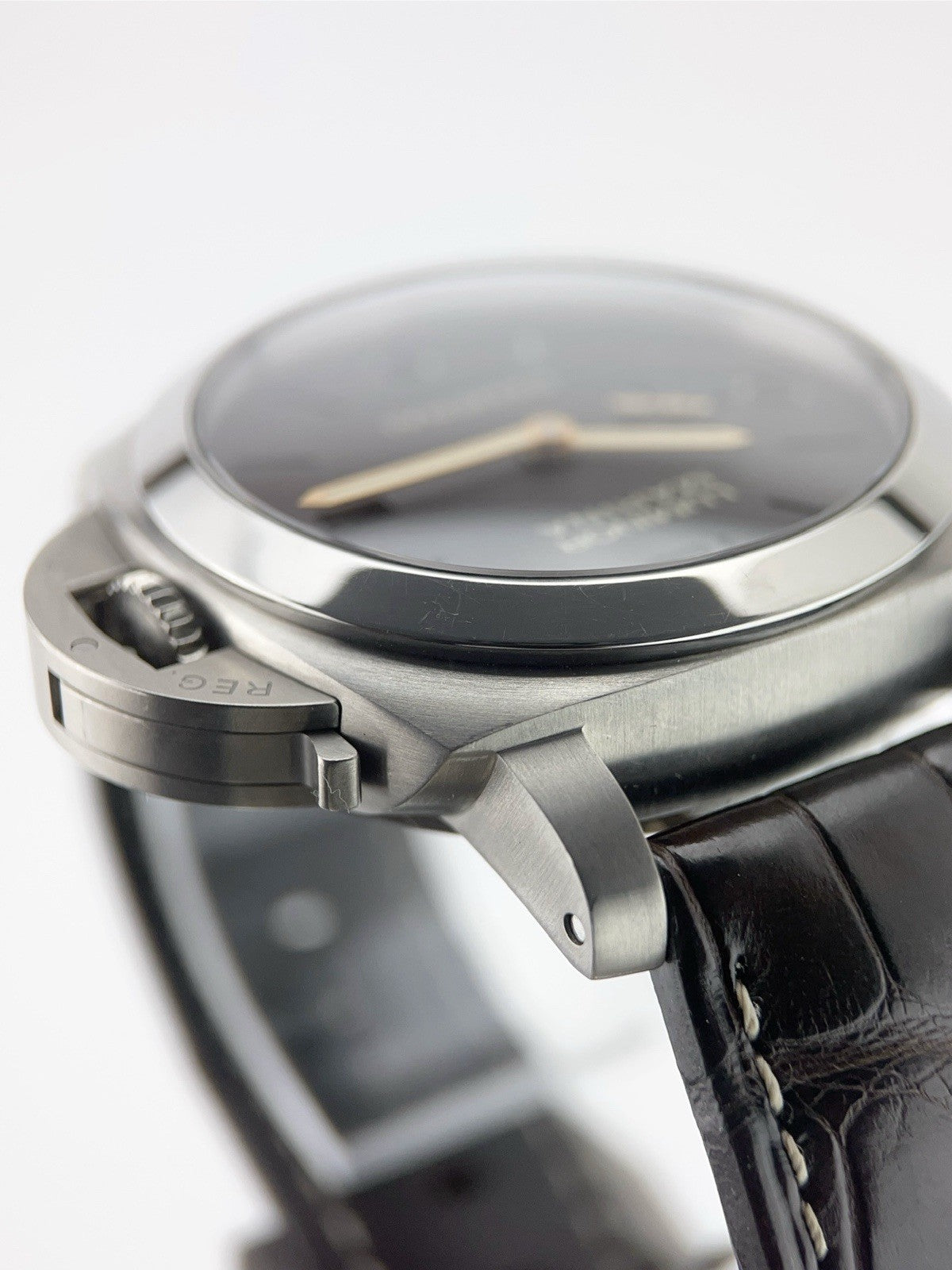 Panerai Luminor Marina 1950 Titanium Brown Dial 44mm Automatic Men's PAM00351