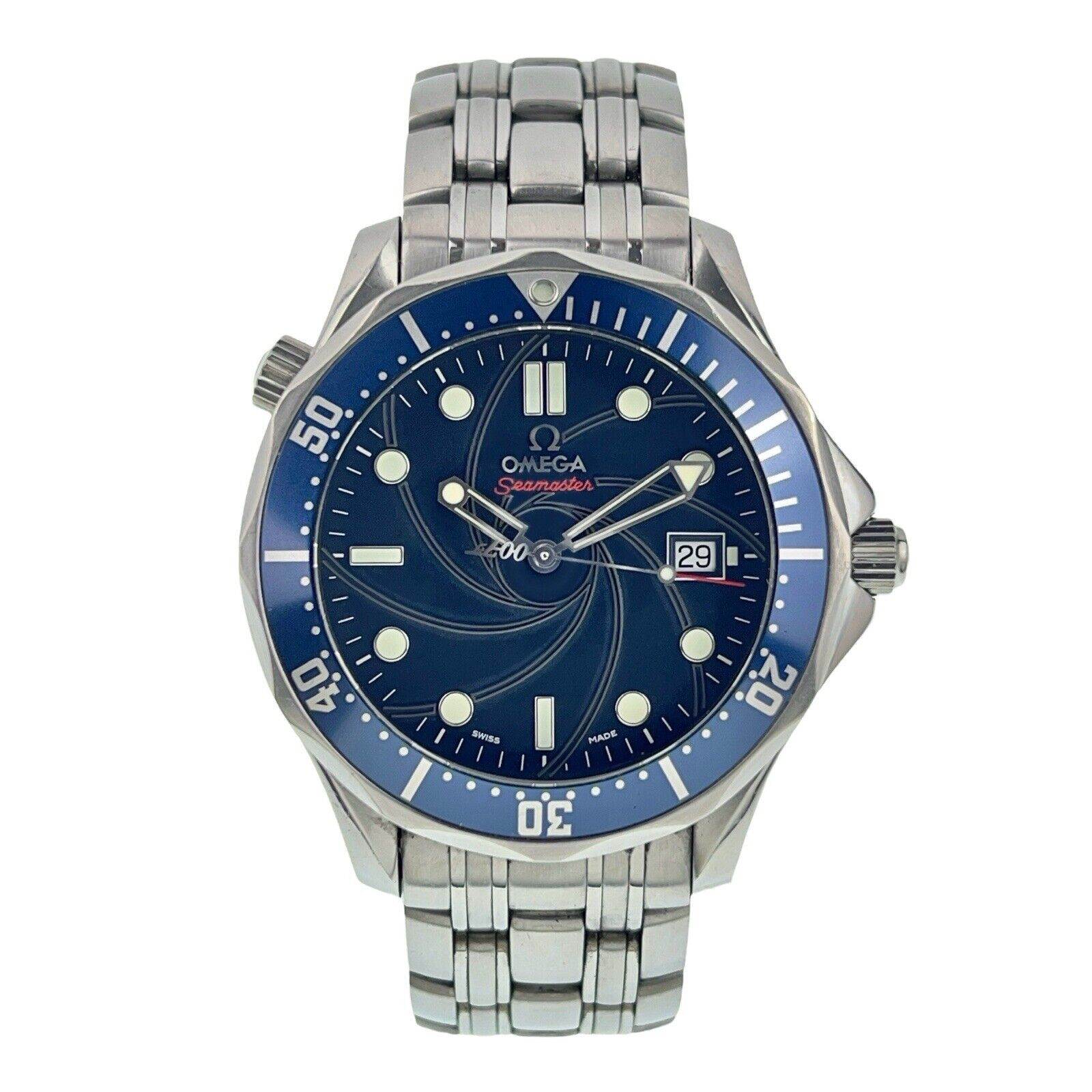 Omega Seamaster James Bond Stainless Steel Blue Dial 41mm Auto. Mens 2226.80.00