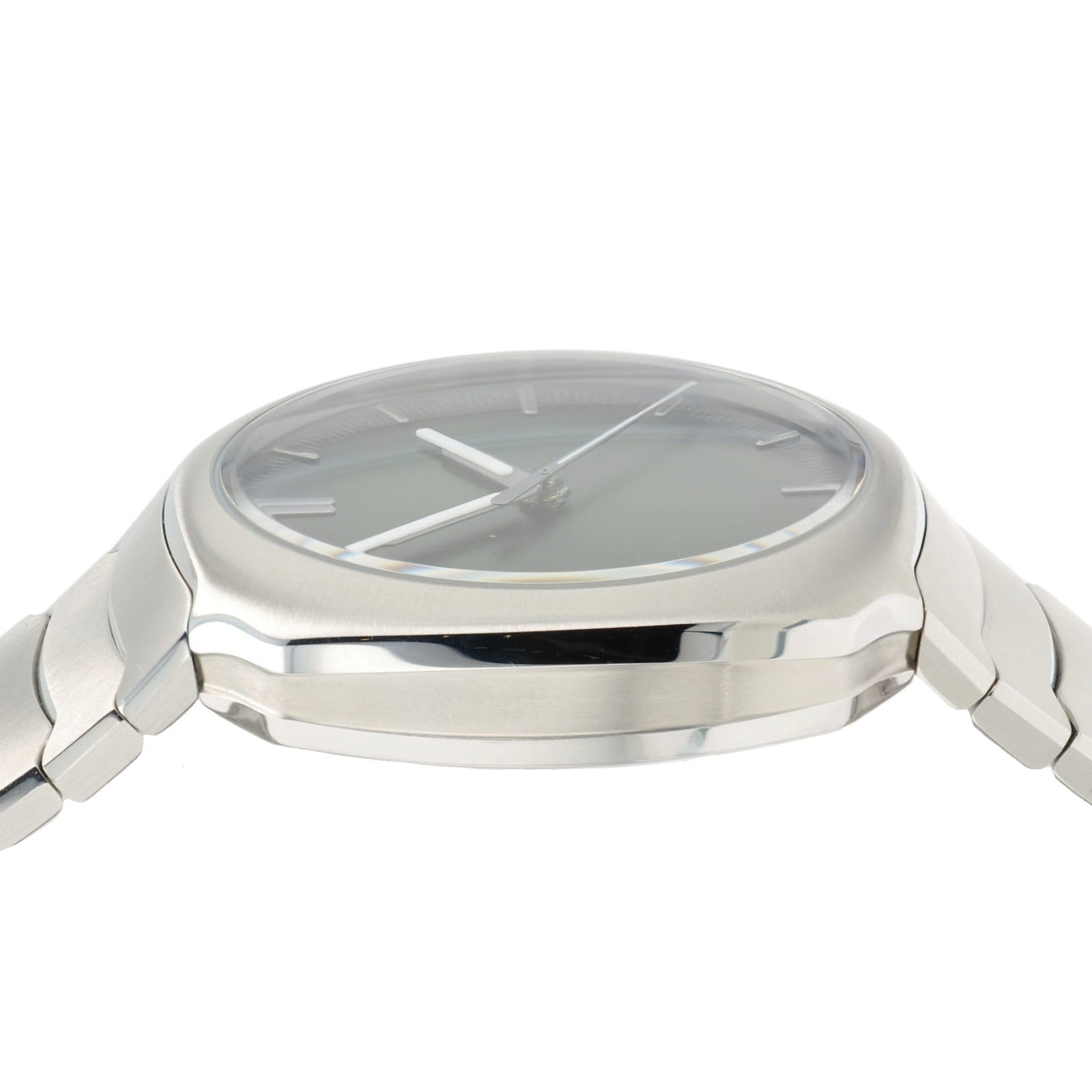 H. Moser & Cie Streamliner Green Dial Steel 40mm Automatic Mens Watch 6201-1200