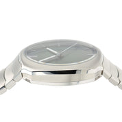 H. Moser & Cie Streamliner Green Dial Steel 40mm Automatic Mens Watch 6201-1200