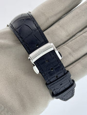 Baume & Mercier Stainless Steel Blue Dial 43mm Automatic Men’s Watch 65718