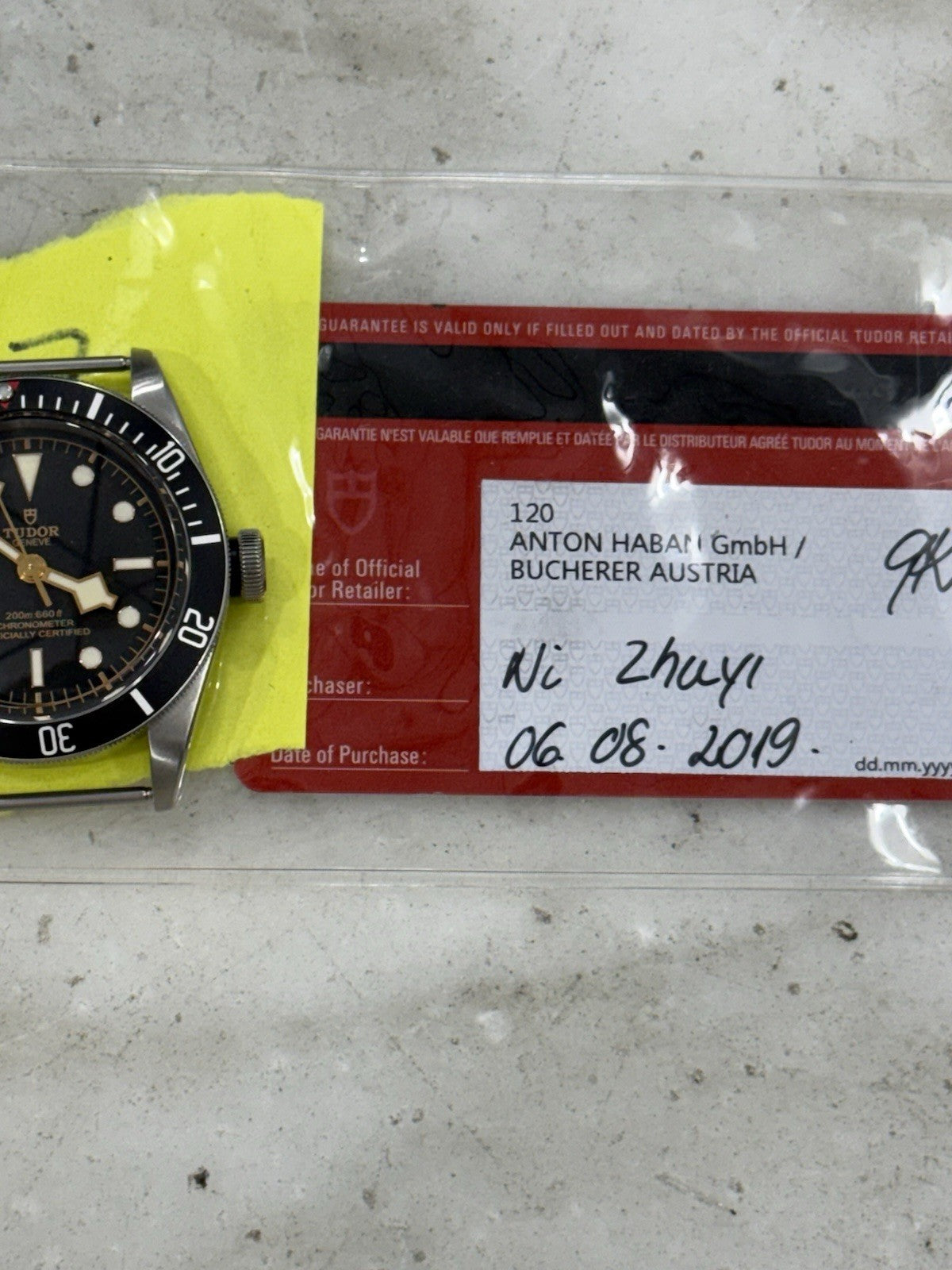 2019 Tudor Black Bay Heritage 79230N Men's Steel 41mm Black Dial - W/ Papers