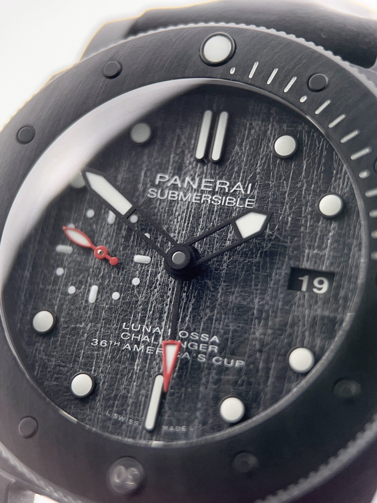 2021 Panerai Luminor Luna Rosa Carbon 47mm Automatic Men's Watch PAM01039