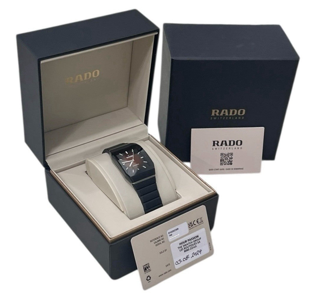 Rado Anatom Ceramic Brown Dial 32.5mm Automatic Movement Mens Watch R10202309