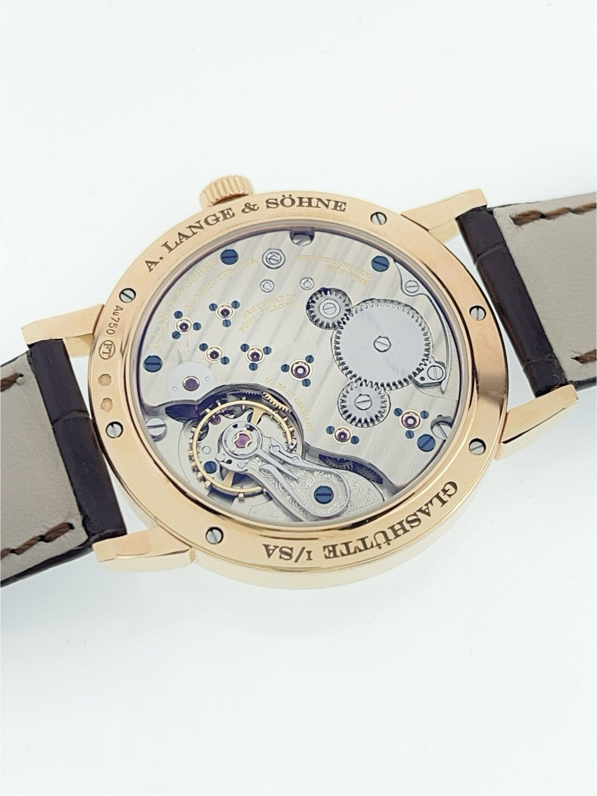 2024 A. Lange & Sohne Up/Down 18k Rose Gold Silver Dial 39mm Mens Watch 234.032