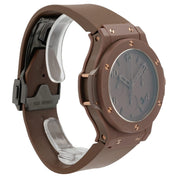 Hublot Big Bang Chocolate Brown Dial PVD Ceramic Mens 44mm Watch 301.CC.3190.RC