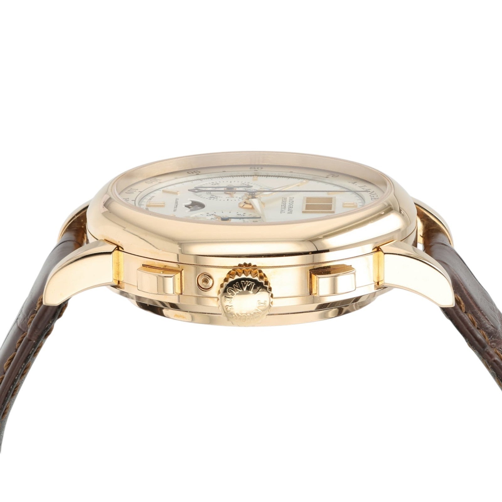 2022 A. Lange and Sohne Datograph Perpetual Calendar 41mm Manual Watch 410.032