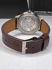 Studio Underdog Massena LAB Champagne Caviar 38.5mm Chronograph Watch Box Papers