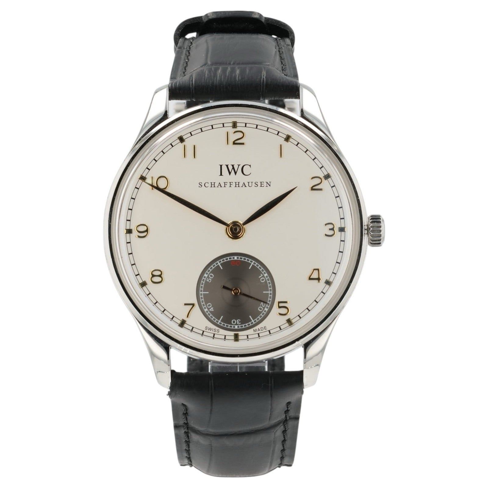 IWC Portugiesser Silver Dial Stainless Steel 44mm Manual Men’s IW545405