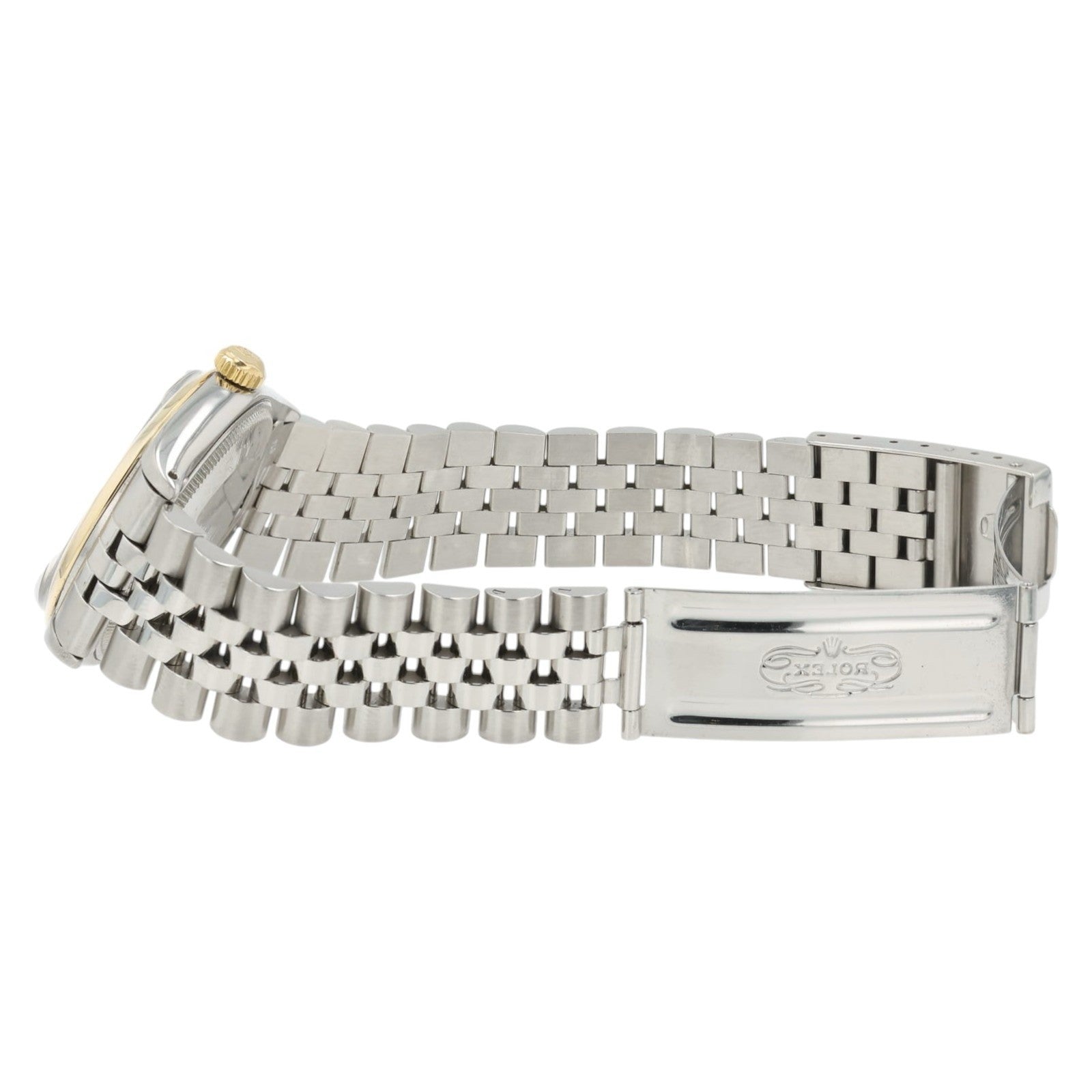 Rolex Oyster Perpetual Silver Dial Steel and Gold 34mm Automatic Men’s 1002