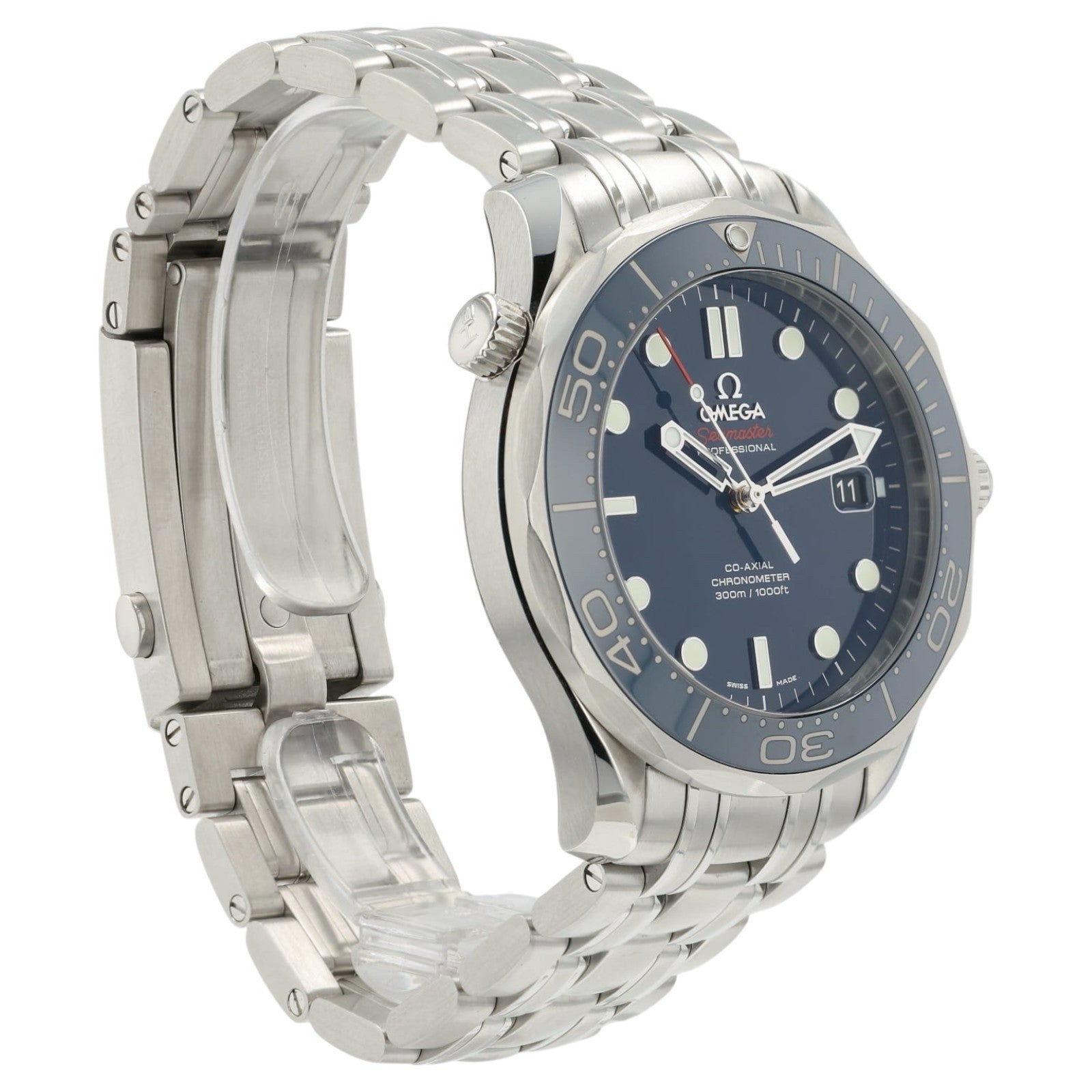Omega Seamaster Blue Dial Stainless Steel 41mm Automatic 212.30.41.20.03.001