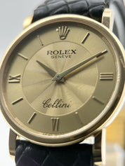 Rolex Cellini Ref. 5115 32mm Manual Wind Movement 18k Yellow Gold - B/P