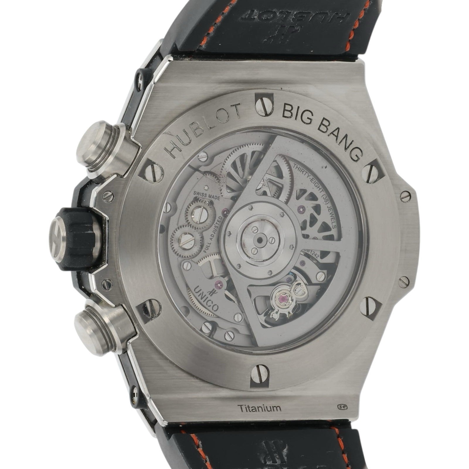 Hublot Big Bang Unico Titanium Skeleton Dial 45mm Automatic Mens 411.NM.1170.RX