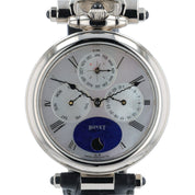 NEW 2025 Bovet Fleurier Perpetual Calendar 18k White Gold MOP Dial 39mm CP0037