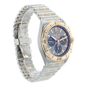Breitling Chronomat Grey Dial Gold & Steel 42mm Automatic Men’s Watch UB0134
