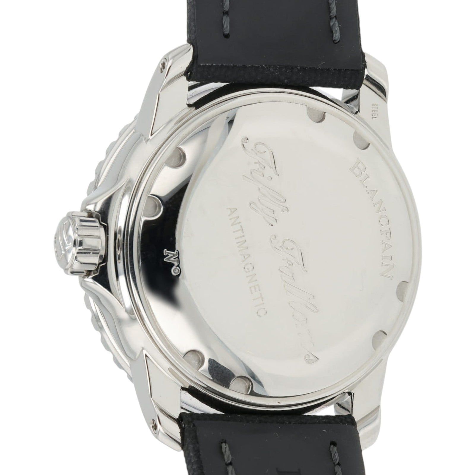 Blancpain Fifty Fathoms Black Dial Steel 45mm Automatic Mens Watch 5015-1130-52A