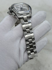 Cartier Roadster Chronograph Silver Dial Steel 43mm Auto Men’s Watch W62006X6
