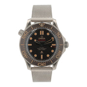 NEW 2025 Omega Seamaster NTTD Titanium Brown Dial 42mm Mens 210.90.42.20.01.001