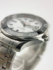 Omega Seamaster Steel White Dial 42mm Automatic Men's Watch 210.30.42.20.04.001