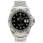Rolex Explorer II Black Dial Stainless Steel 40mm Automatic Mens Watch 16570