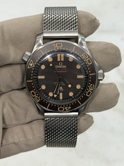 2025 Omega Seamaster NTTD Titanium Brown Dial 42mm Watch 210.90.42.20.01.001