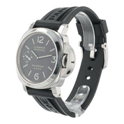 Panerai Luminor Marina 8 Days Steel Black Dial 44mm Manual Wind Mens PAM00510