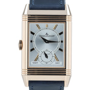 JLC Reverso Duoface Silver & Blue Dial Steel 47x28mm Manual Wind Mens Q3982590