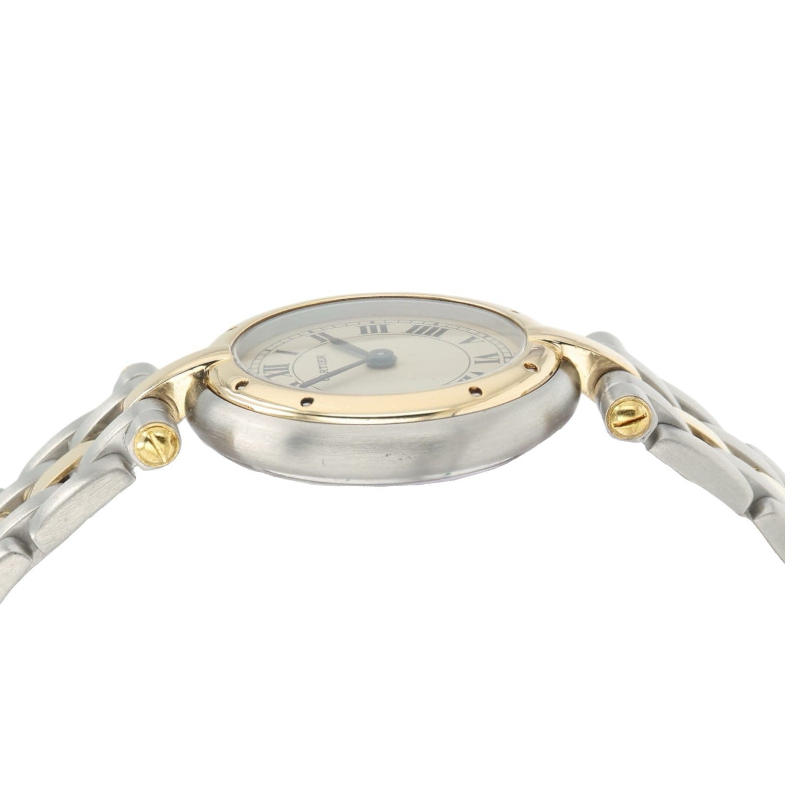 Cartier Panthere Vendome Silver Dial 18k Yellow Gold & Steel 24mm Quartz 1057920