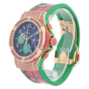 Hublot Big Bang Pop Art Blue Dial 18k Rose Gold 41mm Mens 341.PP.9089.LR.1633