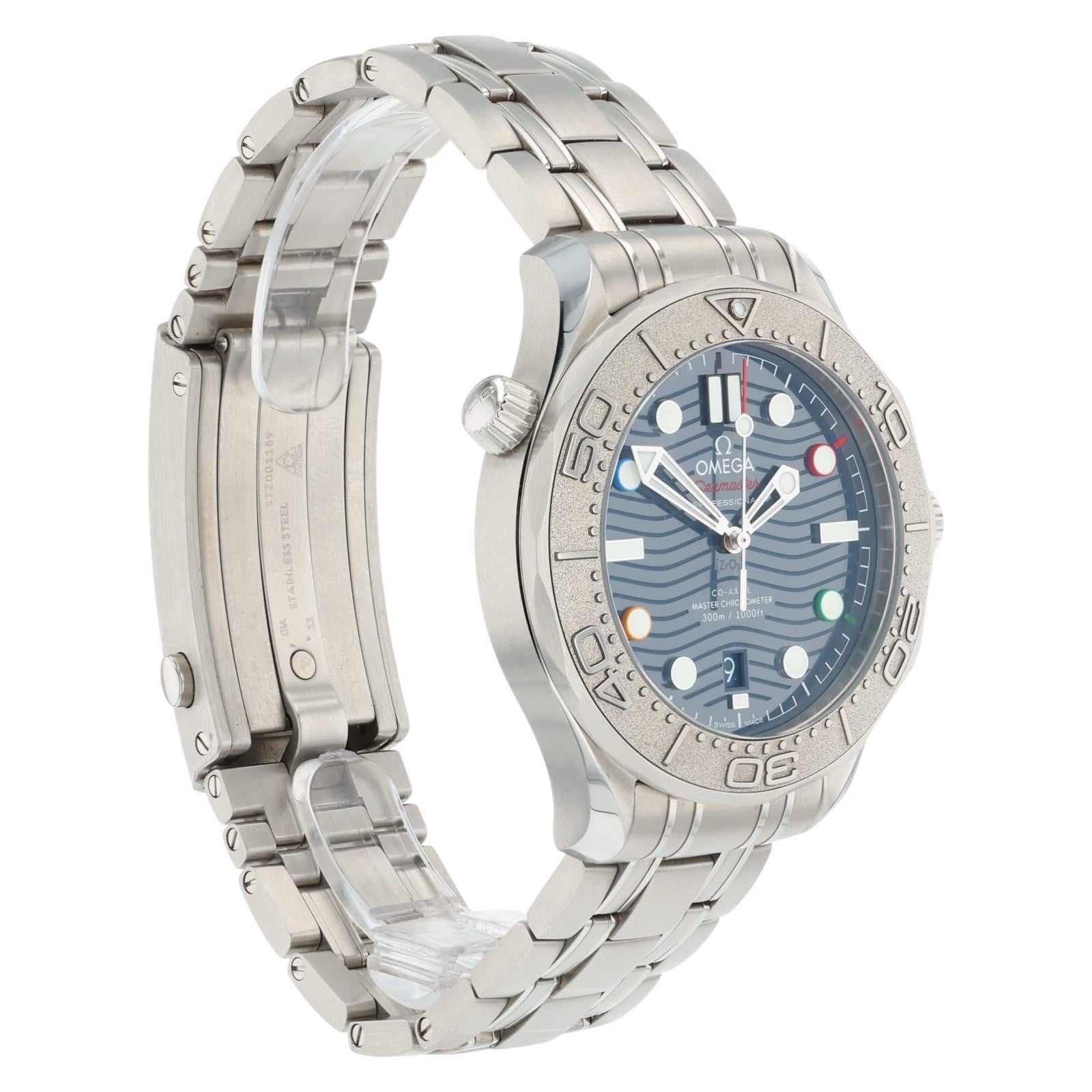 Omega Seamaster Diver Steel Blue Dial 42mm Automatic Mens 522.30.42.20.03.001