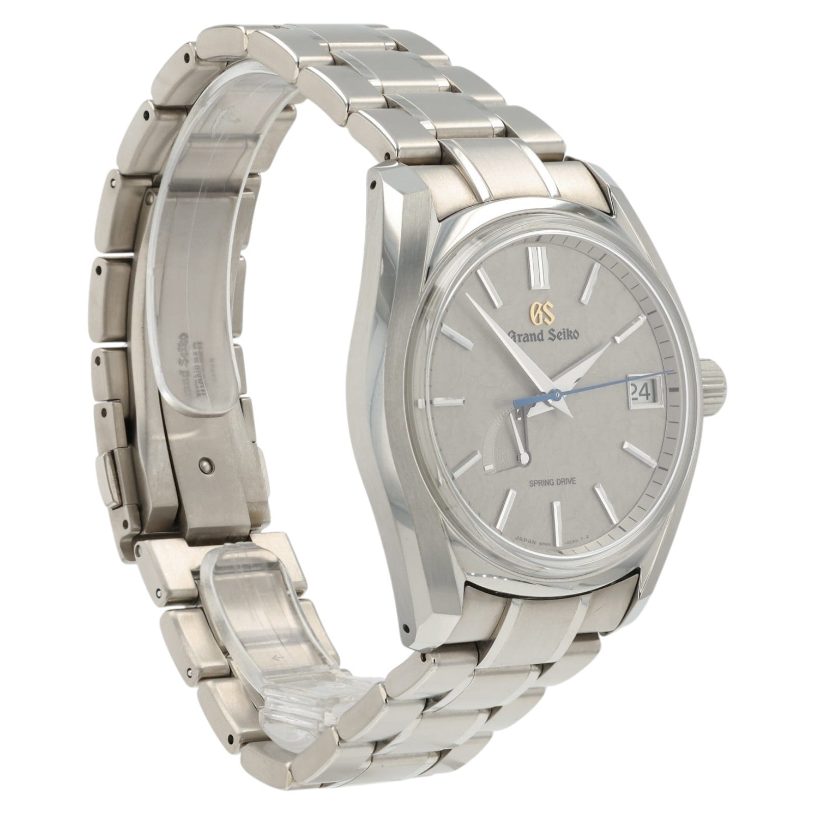 Grand Seiko Heritage Gray Dial Stainless Steel 40mm Automatic Mens Watch SBGA415