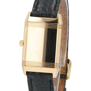 Jaeger LeCoultre Reverso Black Dial 18k Rose Gold 20mm Manual Wind 260.2.86