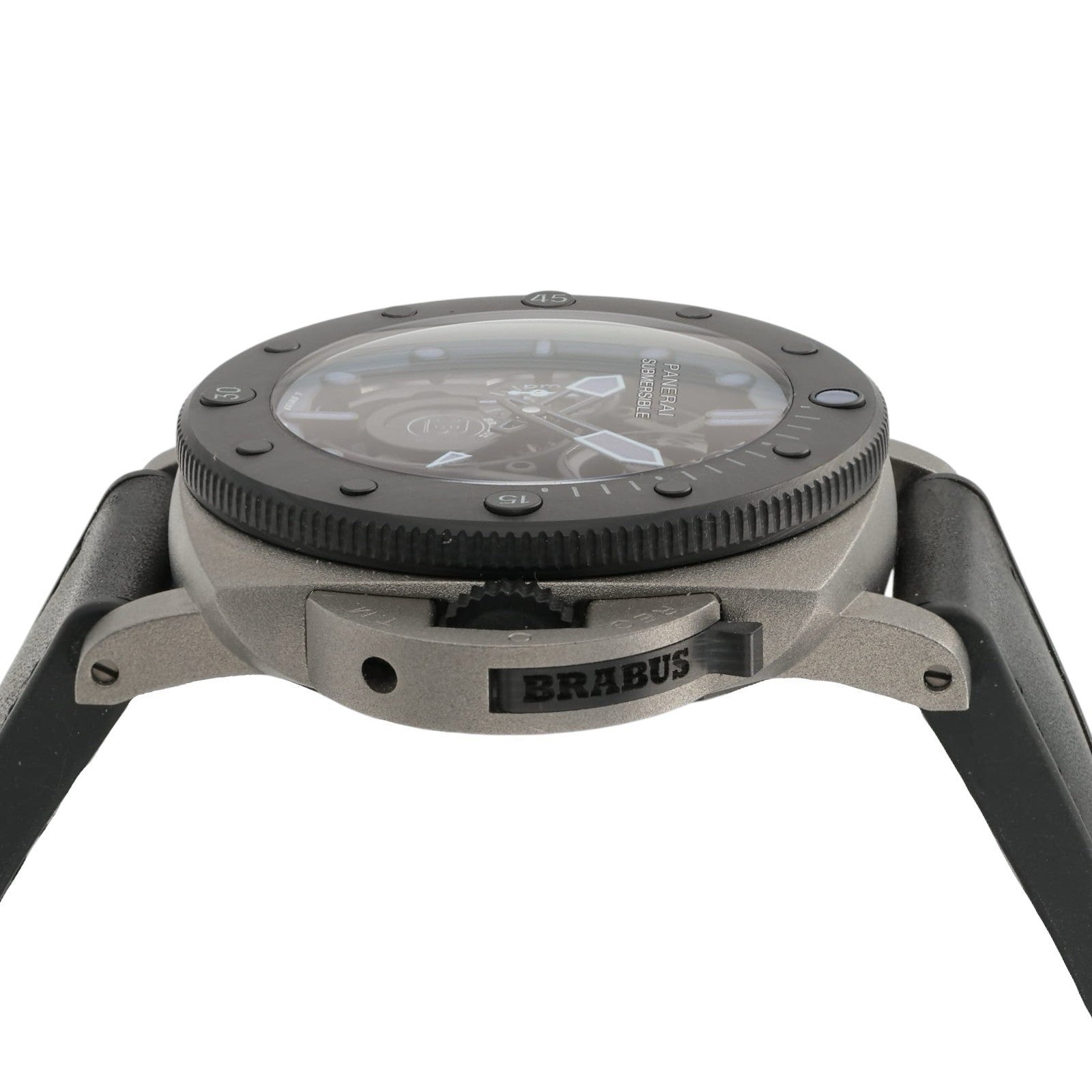 Panerai Submersible Brabus Skeleton Dial Steel 47mm Automatic Watch PAM01241