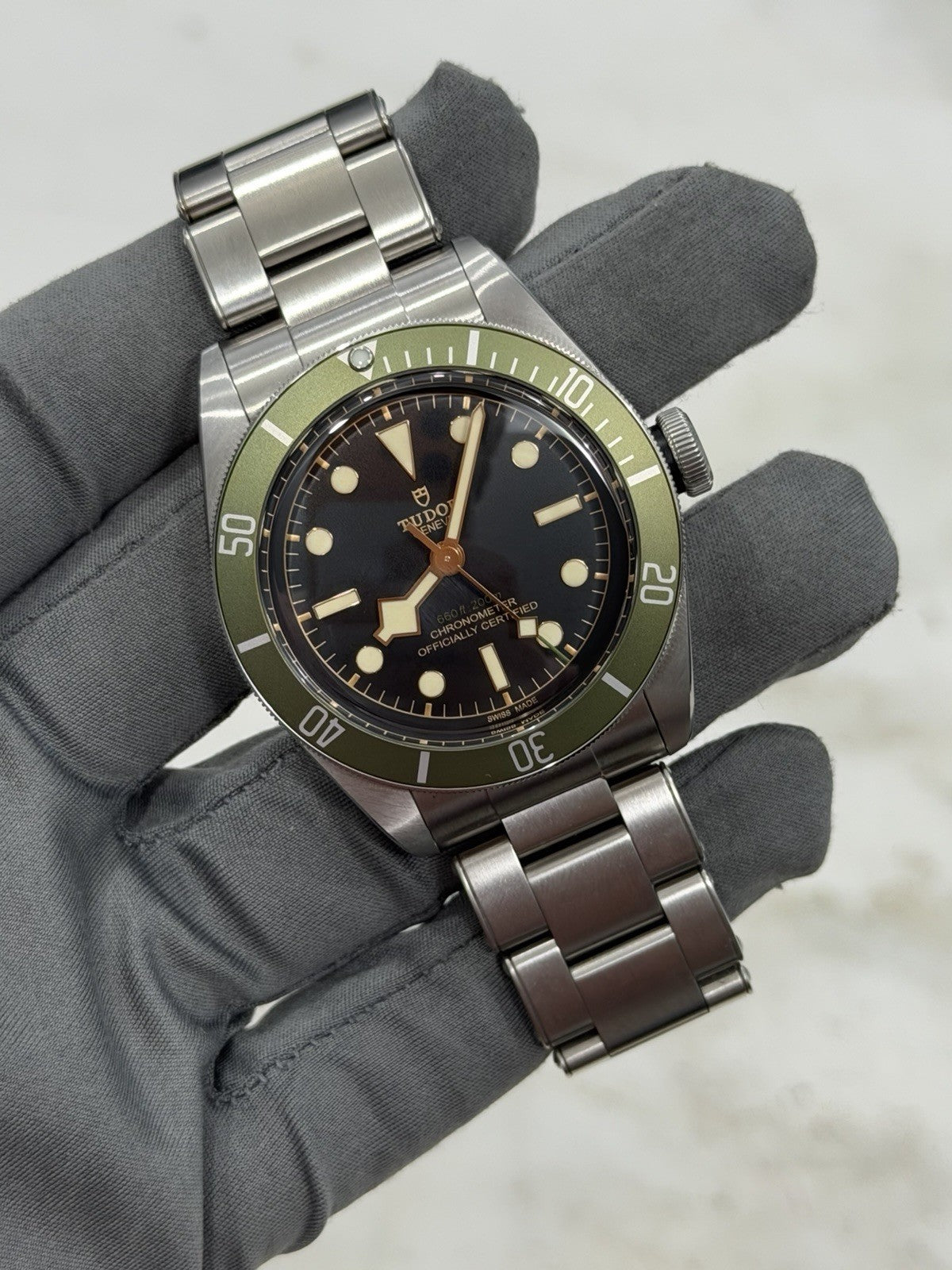 2024 Tudor Heritage Black Bay Harrods Automatic 41mm Steel Watch 79230G - B/P