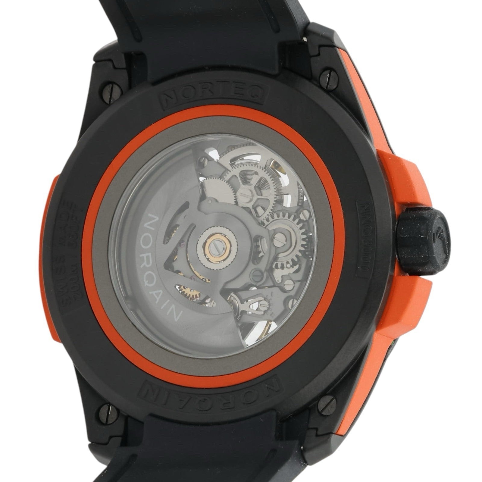 Norqain Wild One Carbon Skeleton Dial 42mm Automatic Mens Watch NNQ3000