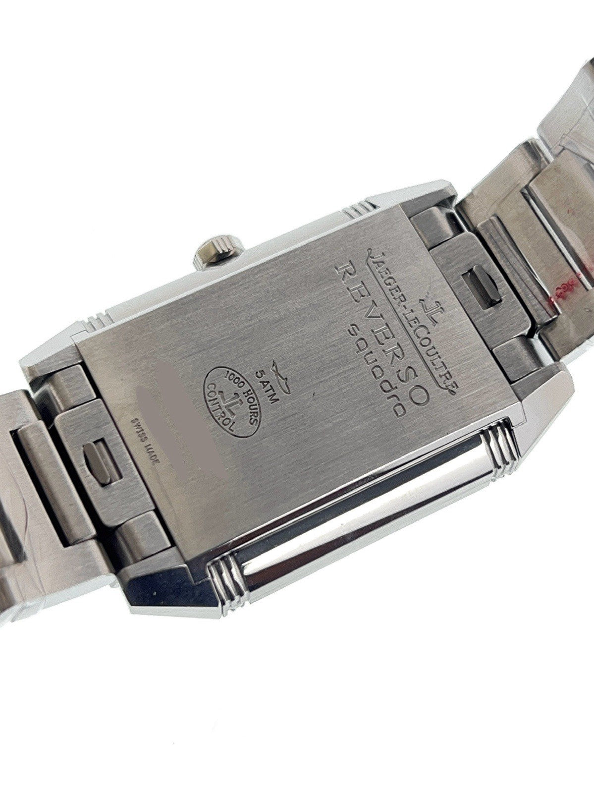 Jaeger LeCoultre Reverso Squadra Stainless Steel Diamond Women's Watch 234.8.47