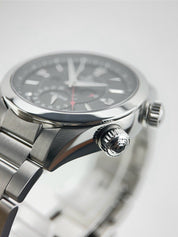 Tudor Heritage Alarm Stainless Steel Black Dial 42mm Automatic Men’s Watch 79620