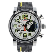 Graham Trackmaster White Dial Stainless Steel 47mm Automatic 2BRYO.W014.K66S