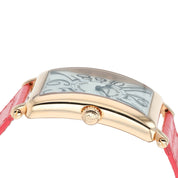 Franck Muller Long Island 18k Rose Gold Ivory Dial 26mm Women's Watch 952 QZ