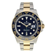 Rolex GMT-Master II Steel & Gold Black Dial 40mm Automatic Men’s Watch 116713