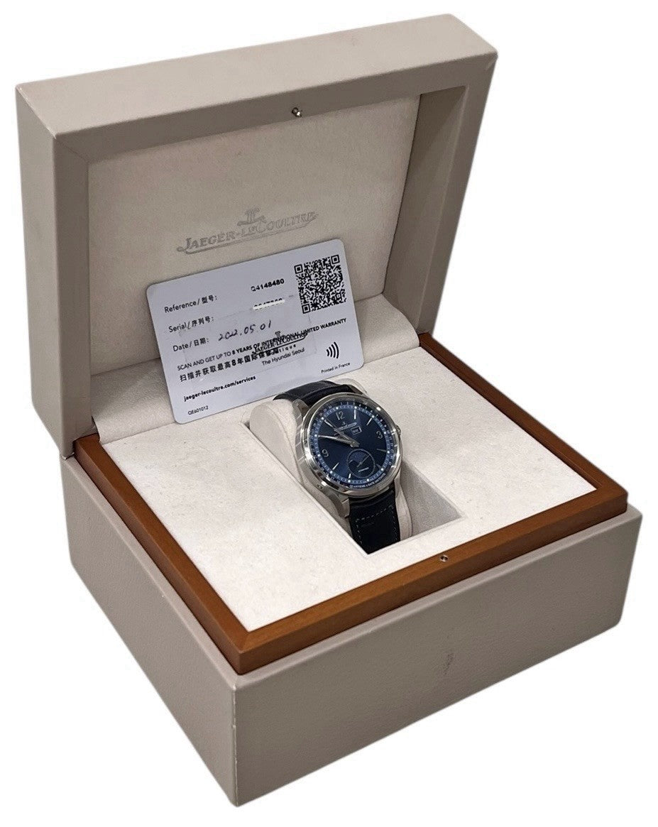 Jaeger-LeCoultre Stainless Steel Blue Dial 40mm Automatic Men's Watch Q4148480
